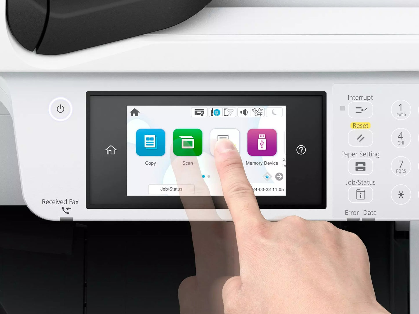 Unlimited Printing Plan - Epson WorkForce Pro EM-C8100RDWF A3 Colour MFP Printer