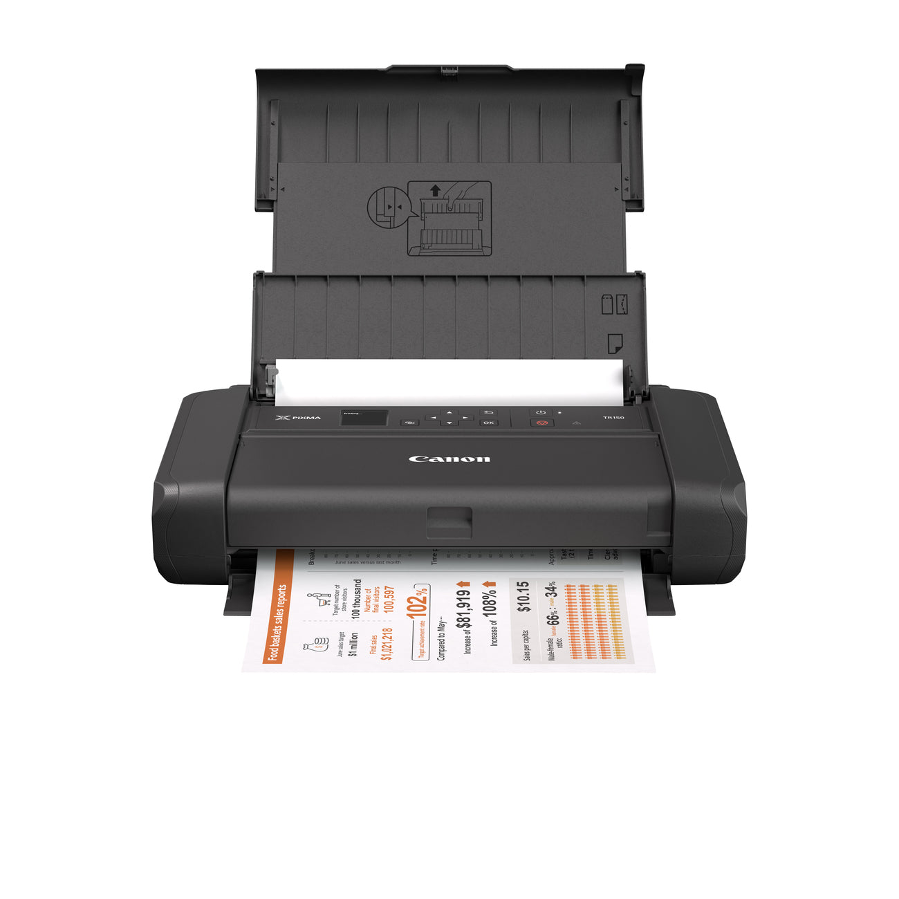 Canon PIXMA TR150 (Without Battery) A4 Colour Inkjet Printer