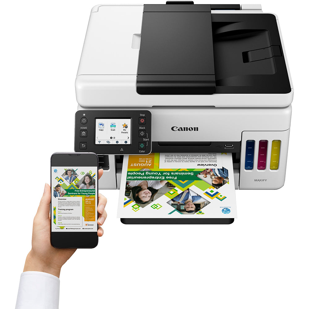 CANON MAXIFY GX6050 All-in-One Wireless Inkjet Printer-PCR Business Solutions Ltd