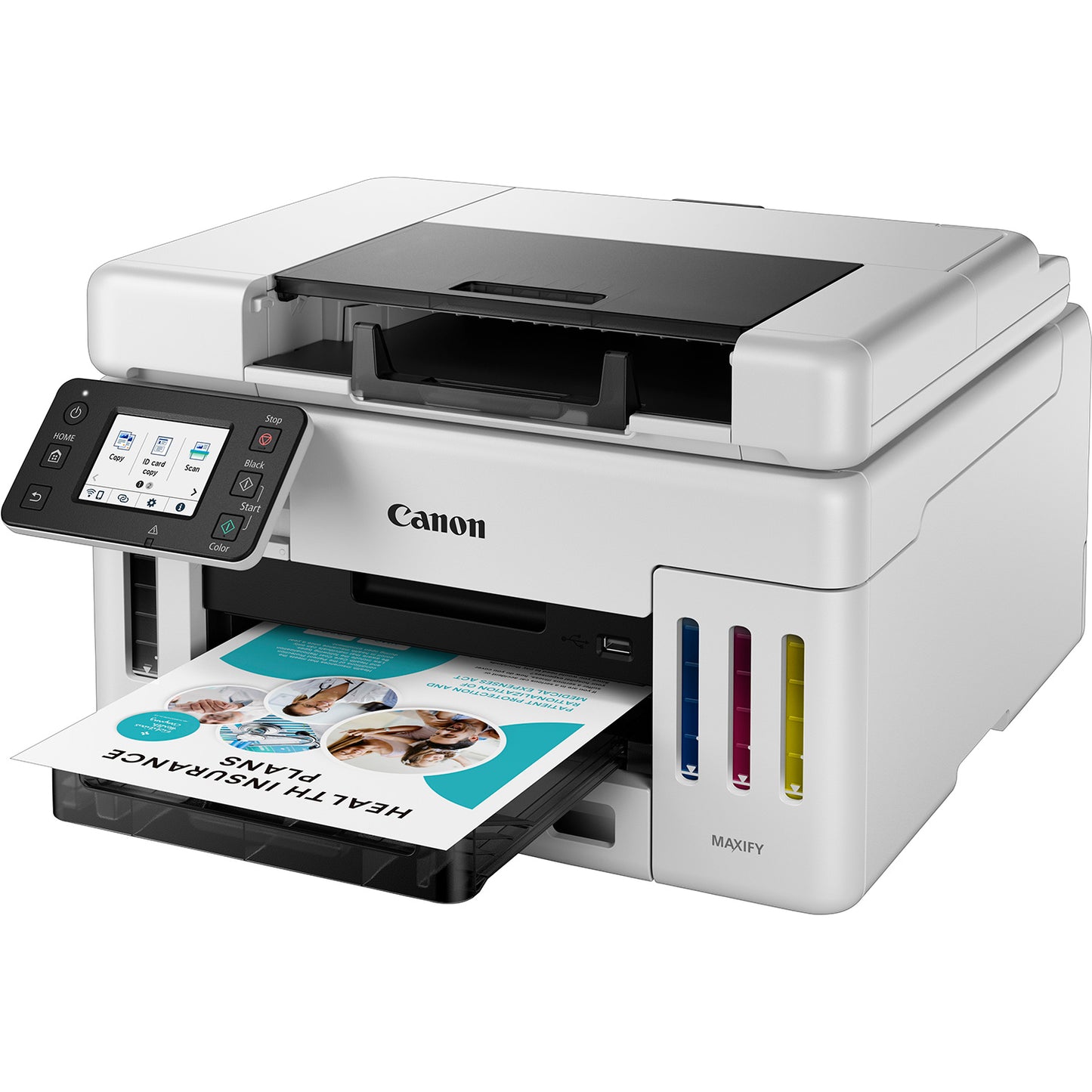 Canon MAXIFY GX6550 MegaTank A4 Colour Multifunction Inkjet Printer