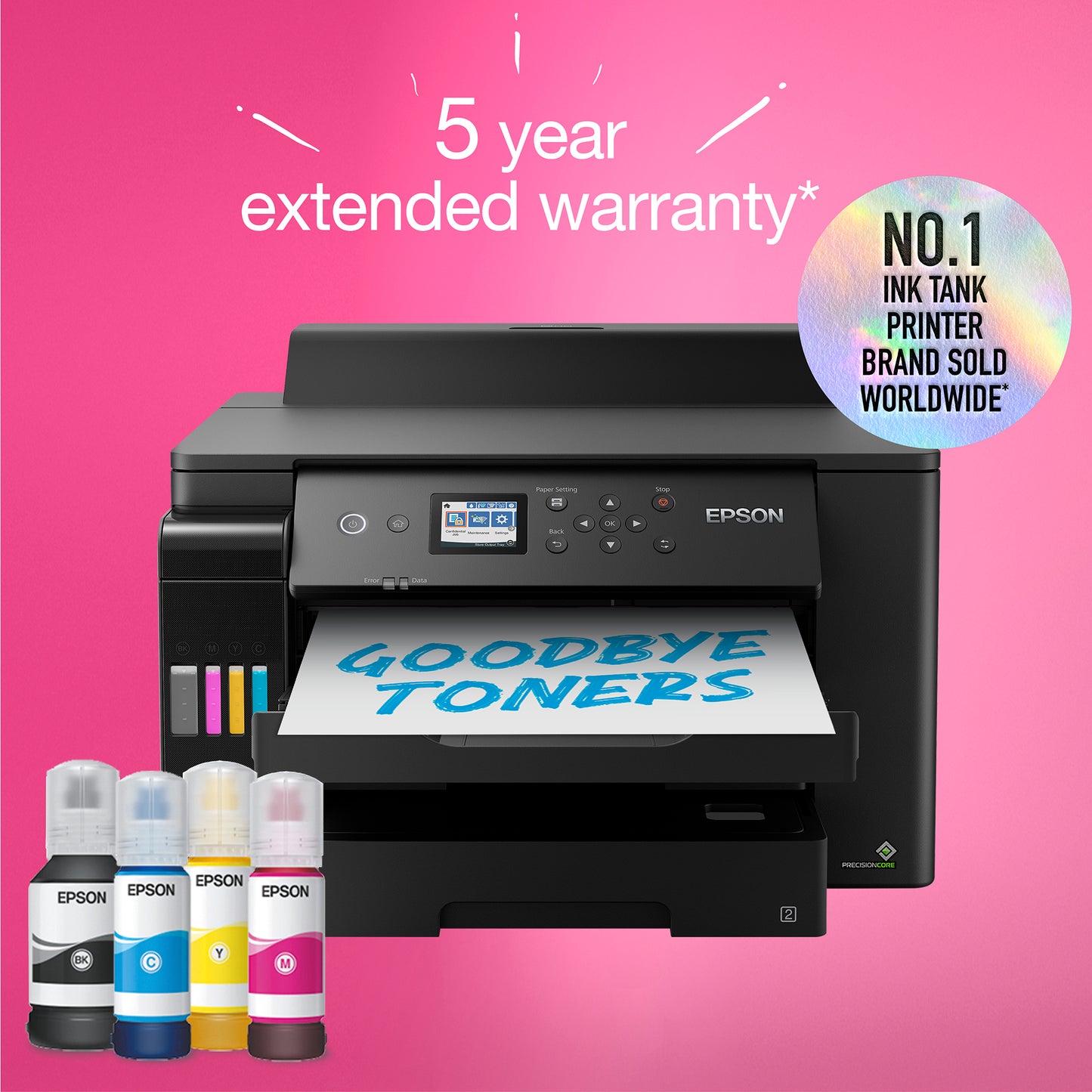 Epson EcoTank ET-16150 A3+ Colour Inkjet Printer with High-Capacity Ink System