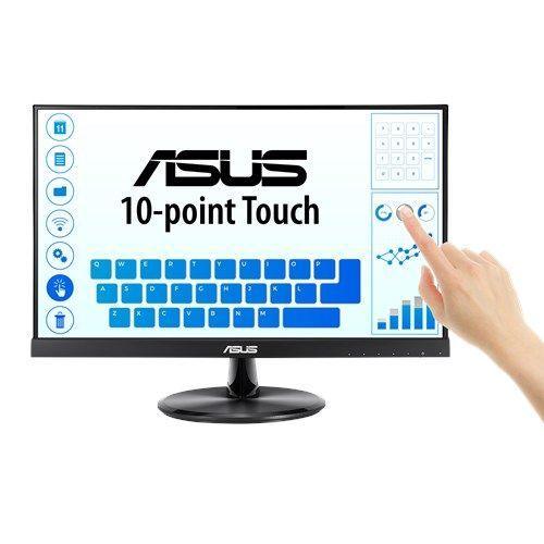 Asus 21.5" Frameless IPS LED Touchscreen Monitor (VT229H), 1920 x 1080, 5ms, VGA, HDMI, Speakers, VESA-PCR Business Solutions Ltd