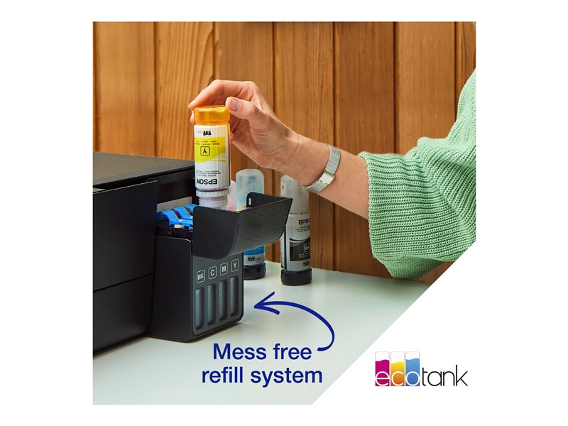 Epson EcoTank ET-2861 Colour Wireless All-in-One Inkjet Printer-PCR Business Solutions Ltd