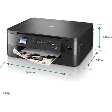 Brother DCP-J1140DW Multifunction Colour A4 Wireless Inkjet Printer Black-PCR Business Solutions Ltd