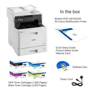 Brother DCP-L8410CDW A4 Colour Laser MFP-PCR Business Solutions Ltd