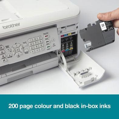 Brother MFC-J1010DW Multifunction Colour A4 Wireless Inkjet Printer White-PCR Business Solutions Ltd
