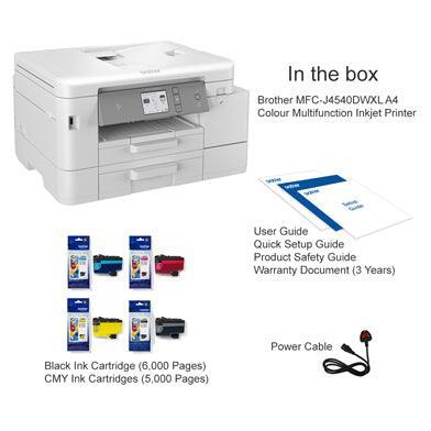 Brother MFC-J4540DWXL A4 Colour Inkjet MFP-PCR Business Solutions Ltd