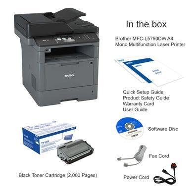 Brother MFC-L5750DW A4 Mono Laser MFP-PCR Business Solutions Ltd