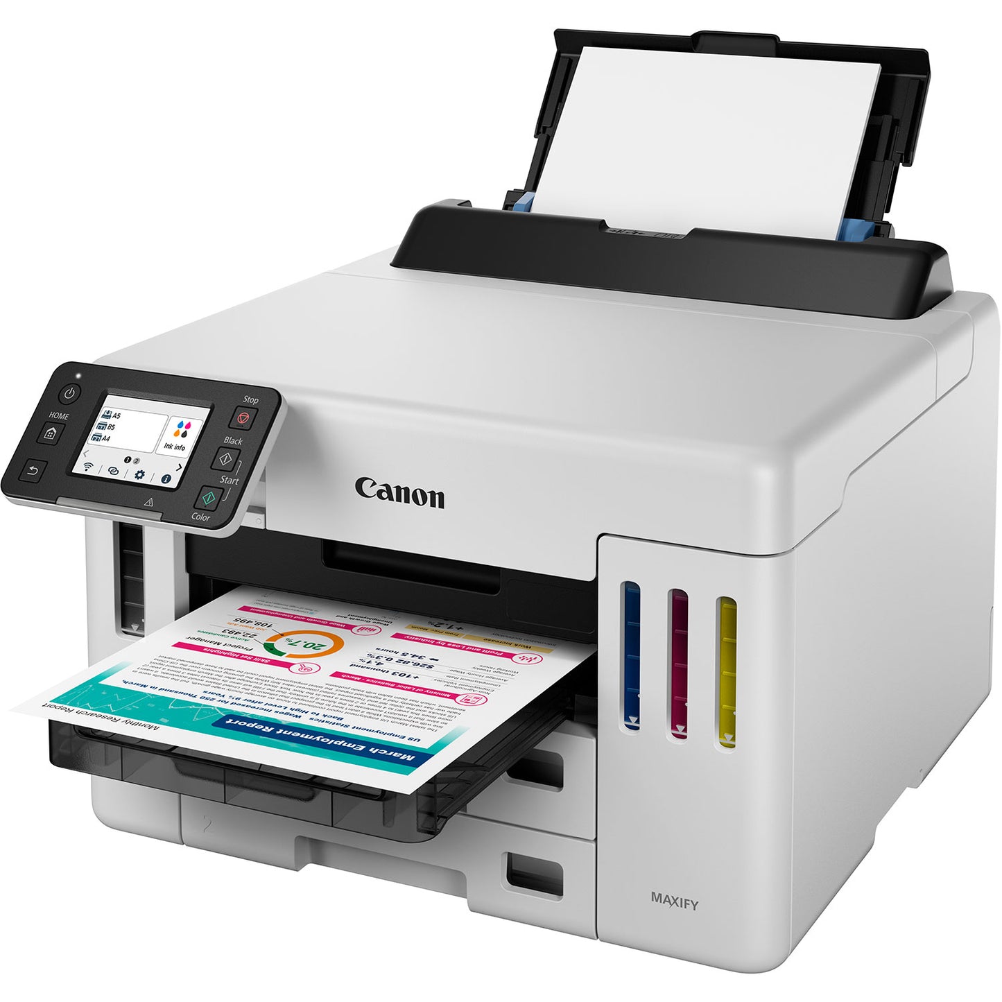 Canon MAXIFY GX5550 MegaTank A4 Colour Inkjet Printer