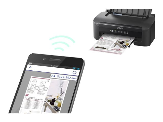 Epson WorkForce WF-2110W C11CK92401 Inkjet Printer, A4, Colour, Wireless, USB & Ethernet-PCR Business Solutions Ltd