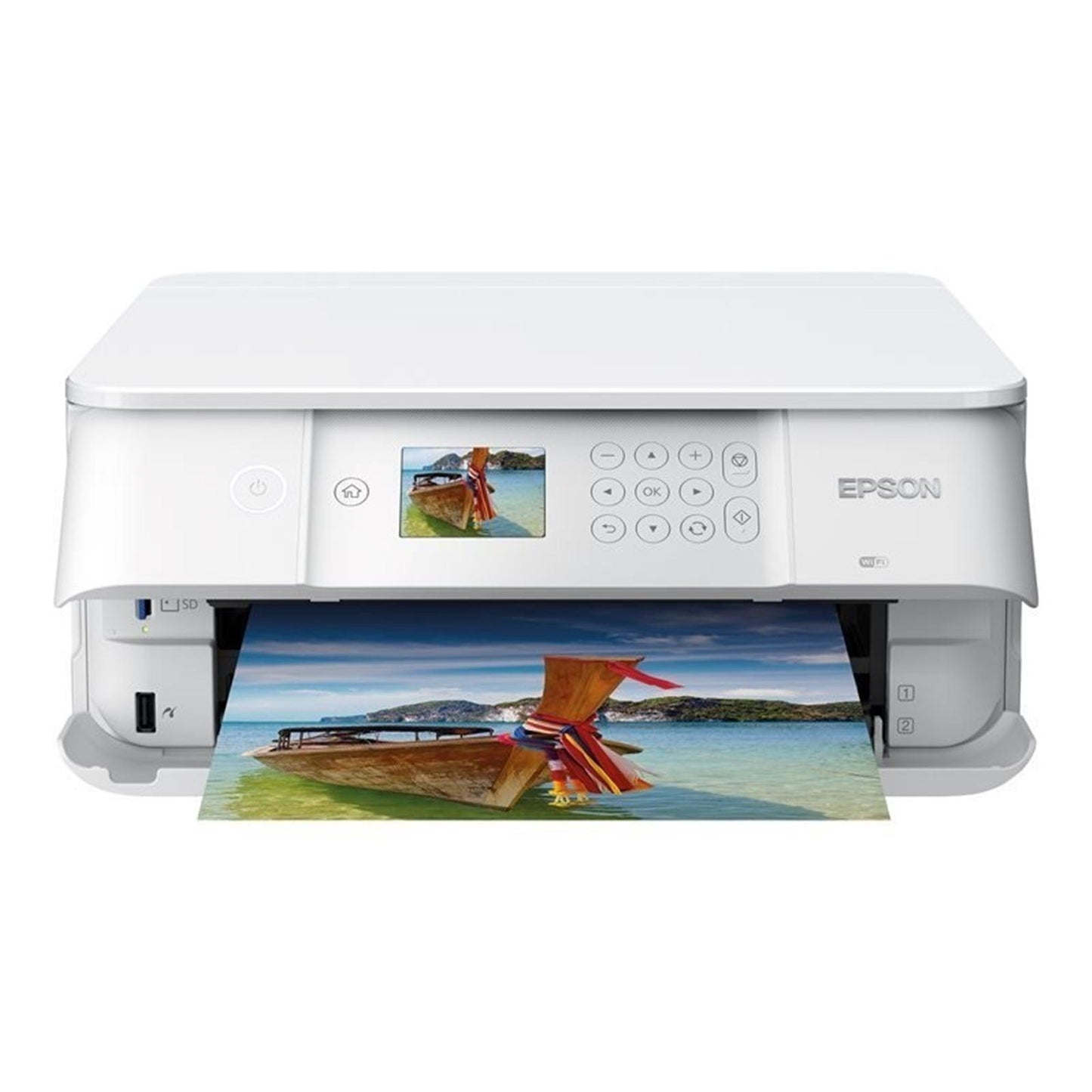 Epson Expression Premium XP-6105 Colour Wireless All-in-One White Printer-PCR Business Solutions Ltd