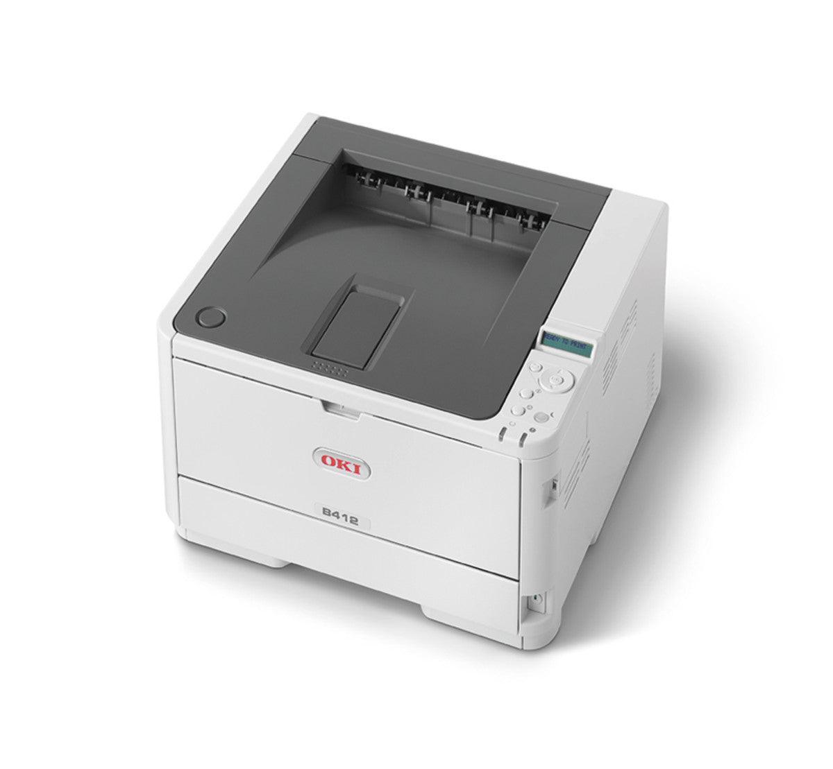 OKI B412dn A4 Mono LED Laser Printer-PCR Business Solutions Ltd