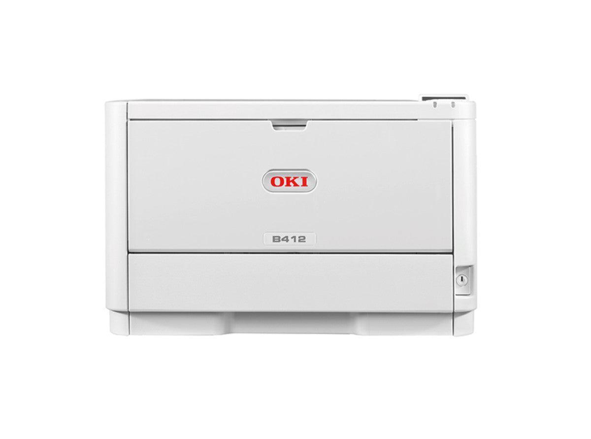OKI B412dn A4 Mono LED Laser Printer-PCR Business Solutions Ltd