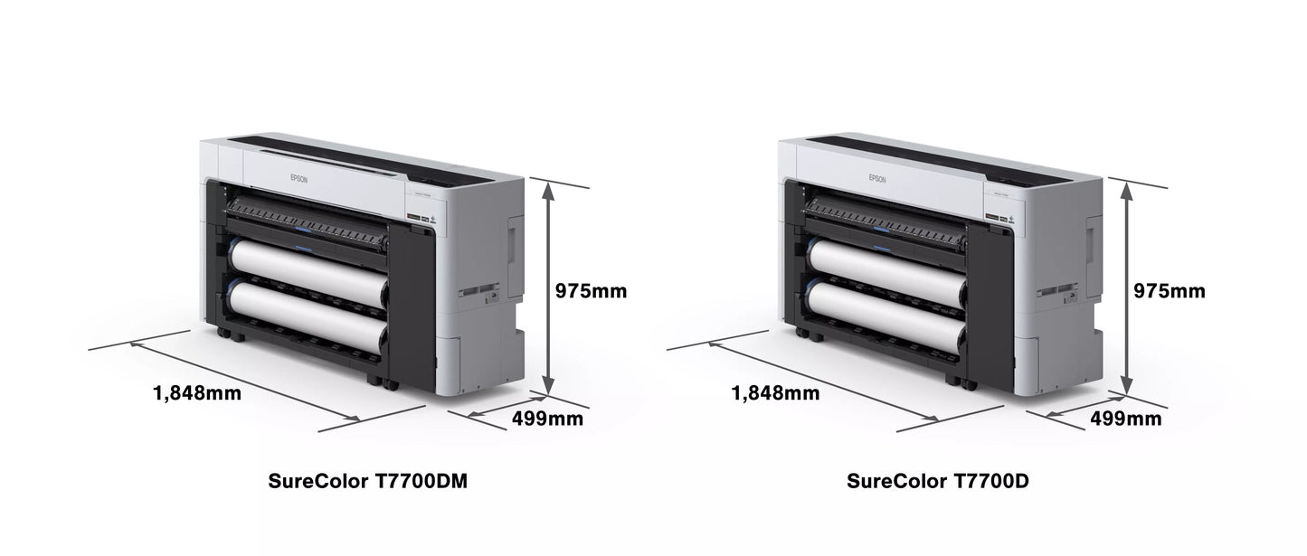 Epson SureColor SC-T7700DM Dual Roll 44" Multi-function Printer