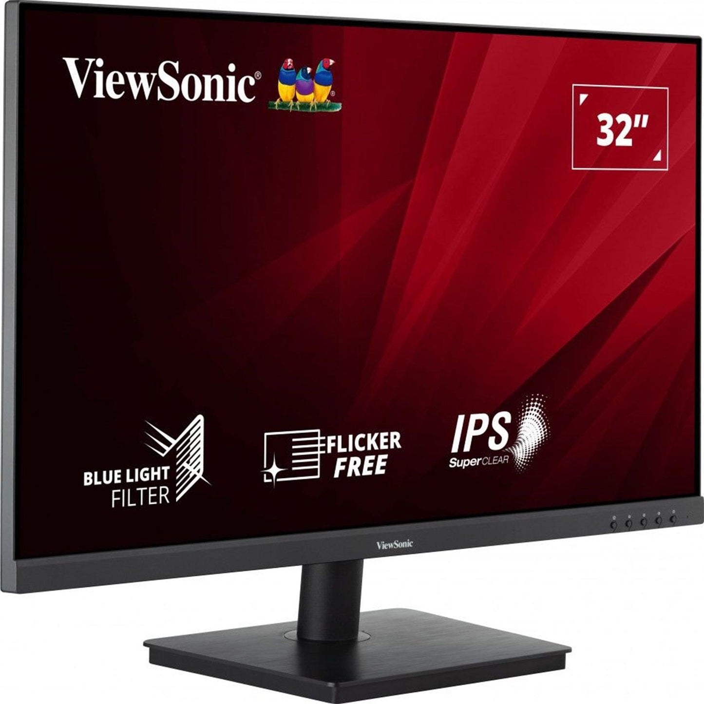 Viewsonic VA3209-2K-MHD 32 Inch IPS Frameless Monitor, 2K, 75Hz, 4ms, HDMI, DisplayPort, HD, Built-In Speakers, VESA-PCR Business Solutions Ltd