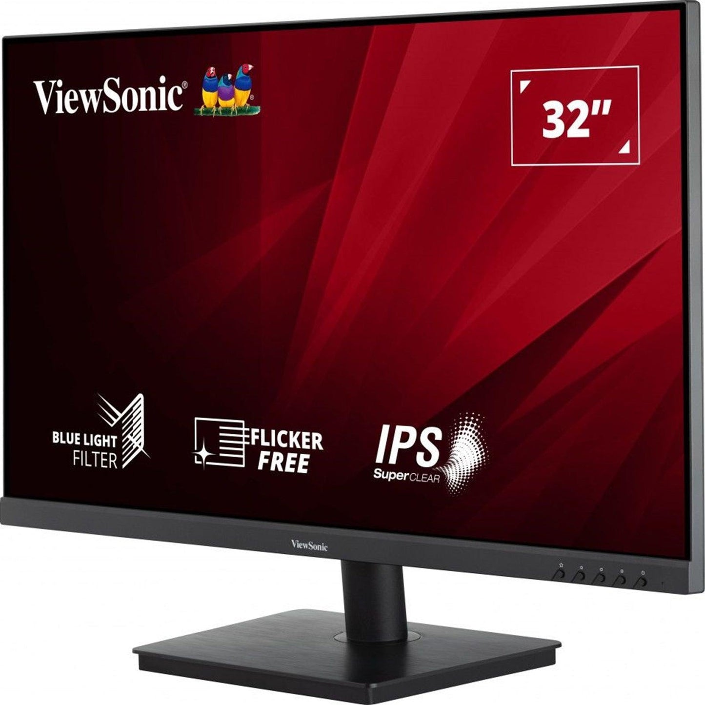 Viewsonic VA3209-2K-MHD 32 Inch IPS Frameless Monitor, 2K, 75Hz, 4ms, HDMI, DisplayPort, HD, Built-In Speakers, VESA-PCR Business Solutions Ltd