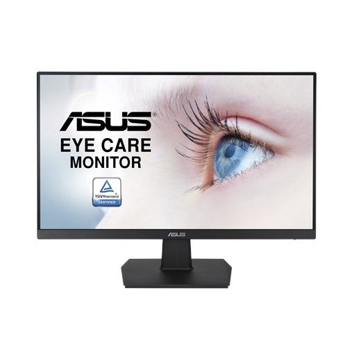 Asus 27" Frameless Eye Care Monitor (VA27EHE), IPS, 1920 x 1080, 75Hz, VGA, HDMI, VESA-PCR Business Solutions Ltd